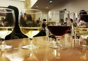 The school held several wine tastings over the course of the semester!