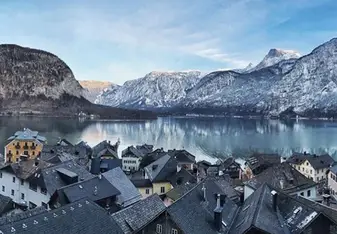 Overlook at one of our class excursions in Austria