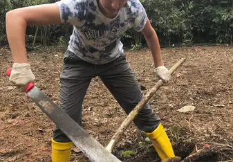 getting down and dirty