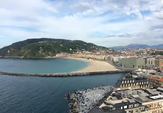 View of Playa Zurriola