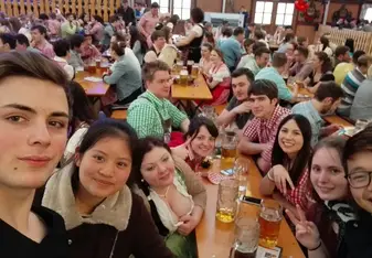 plärrer, drinking, beer, fun, socializing