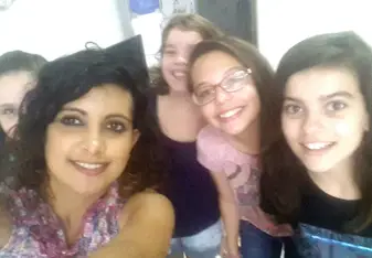 My girls in Brazil