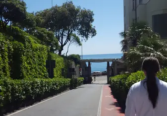 My hospital was across the street from the Mediterranean Sea