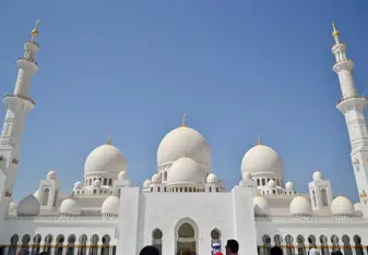 Sheikh Zayed Mosque in Abu Dhabi