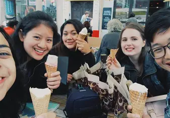 gelato, germany, international, students, AFS