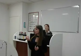 Running the lecture about Bordeaux Wines