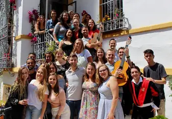 group men and women having a group picture
