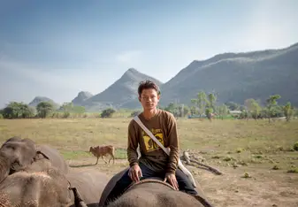 Mahout on Elephant's Back