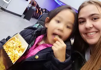 two beautiful girls