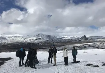 Group hike