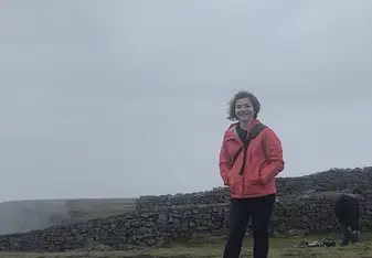 Carmen at Inishmore 
