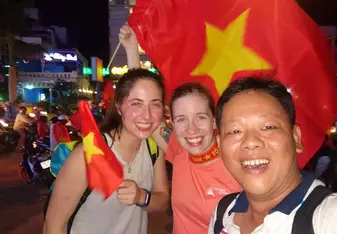 Celebrating in Cà Mau 