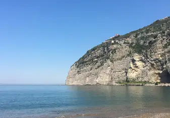 beach, rocks