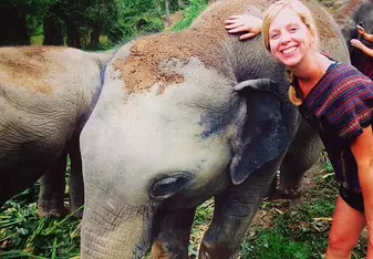 Fun day at work, on a field trip when I was teaching in Thailand!