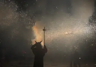 Catalan Traditional Festival Parade