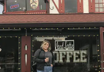 I need a whole lot of coffee and in Helen, Ga the Alpine Coconut Coffee was better than water
