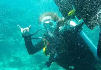 Scuba Diving in The Great Barrier Reef