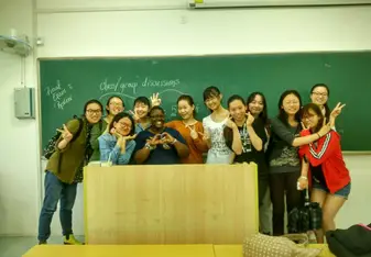 Students & Teacher photo