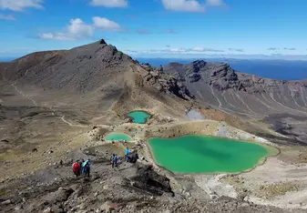 Emerald Lakes, the Tongariro Crossing