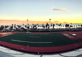 SBCC´s campus is located right next to the ocean.