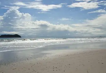 View of the ocean.