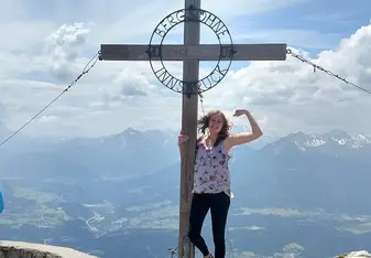 Top of the Nordkette Mountain! 