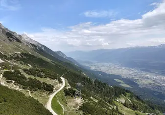 The view of the Austrian alps was maybe even more beautiful than the Eiffel Tower...maybe. ;) 