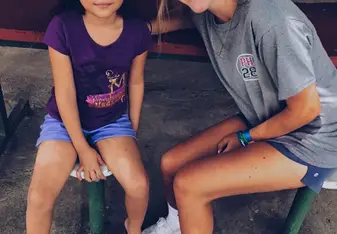 Picture with young girl