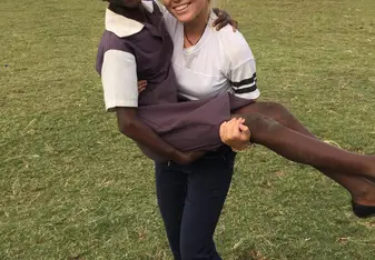 Lydia, one of the girls of the Girl Impact class.