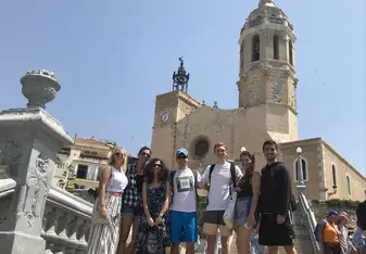 Visit to Sitges Beach