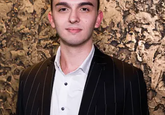 A guy in formal suit.
