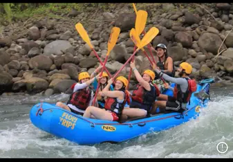White water rafting Rustic Pathways