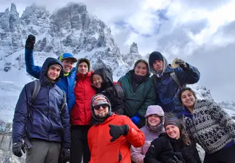 Making it to the top of Cerro Castillo!