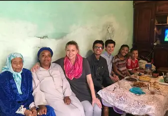 Fatimazahra's family, and CGA members