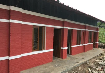 School we painted in Pokhara