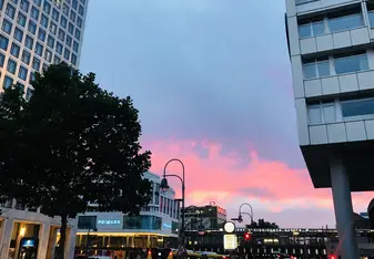 Cotton Candy clouds