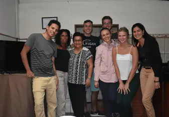 Members of the NGO I interned with 