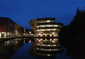 The library in exam season