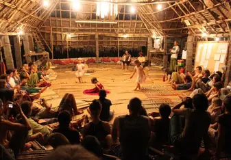 Sadhana Forest in India - The Weekly Open Stage Night