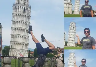 In my off time, I took a quick trip to Pisa!
