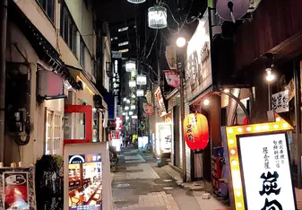 Exploring Japan in the night