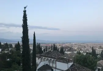 Granada is a gorgeous city and beautiful views as well as nature can be easily found.
