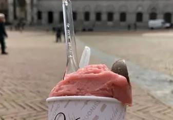Gelato in the Piazza