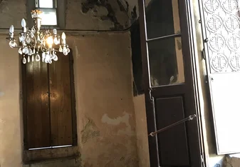 A small church where I lit a candle for a loved one