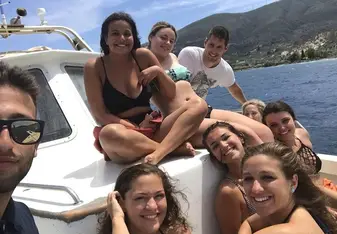 Boat ride to Ydra.