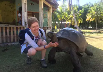 Giant Tortoise - Curieuse