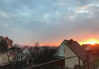 Sunset in Mikulov 
