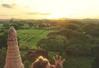 Yoga/Meditation in Bagan, Myanmar