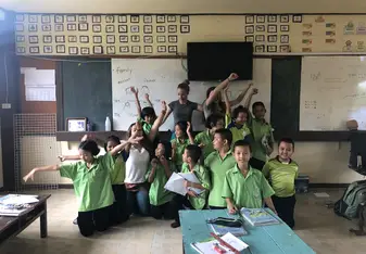 One of the classes I taught 