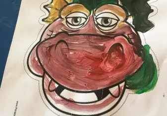 picture draw by kids. 